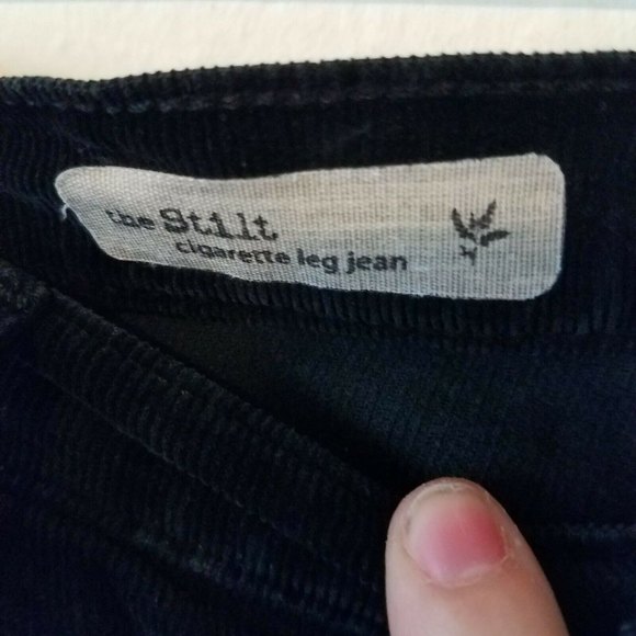 AG Adriano Goldschmied Women's Size 25R The Stilt Cigarette Pants Preowned - Picture 4 of 8